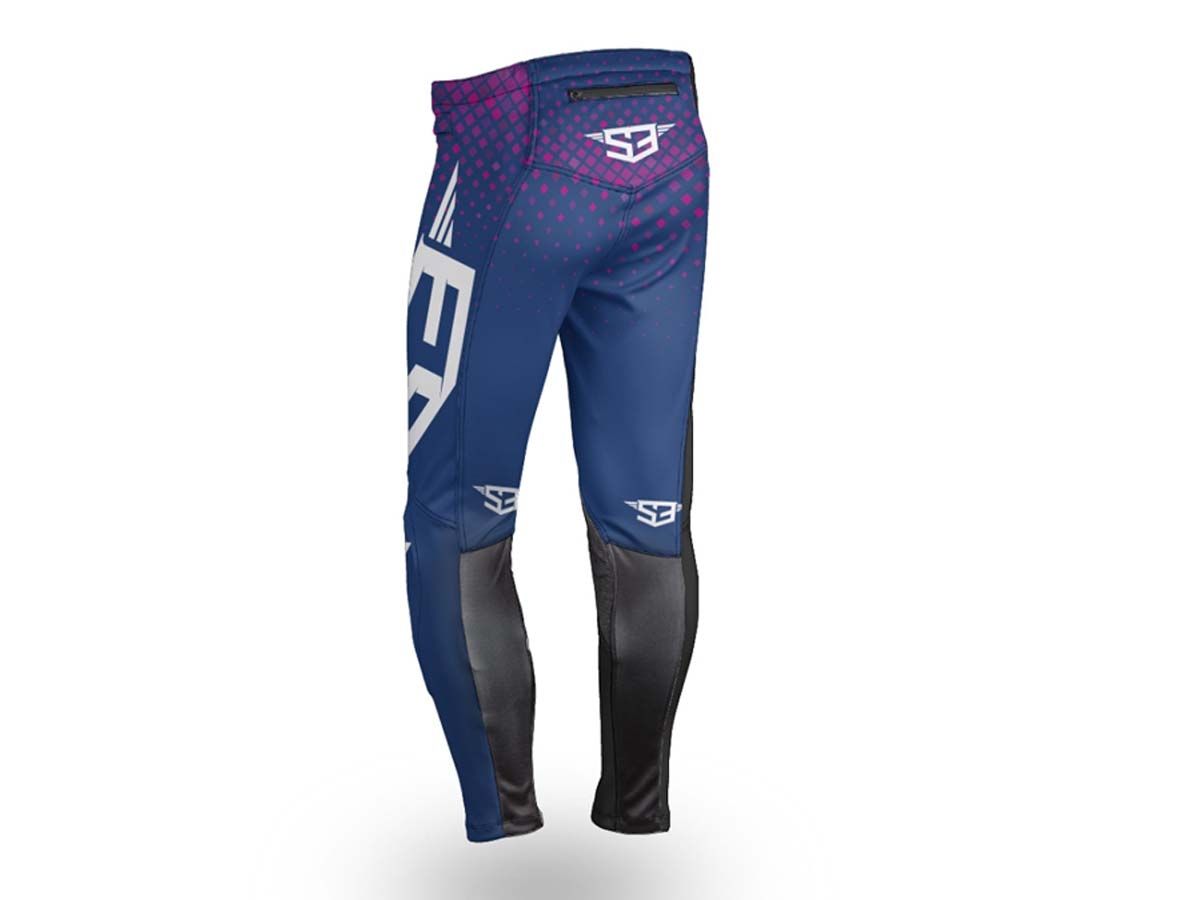 PANTALON TRIAL S3 LILA LINE KID