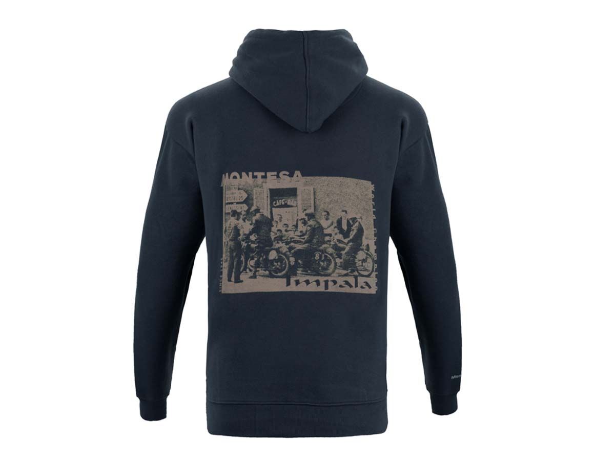 SUDADERA MONTESA CAFE BAR AZUL