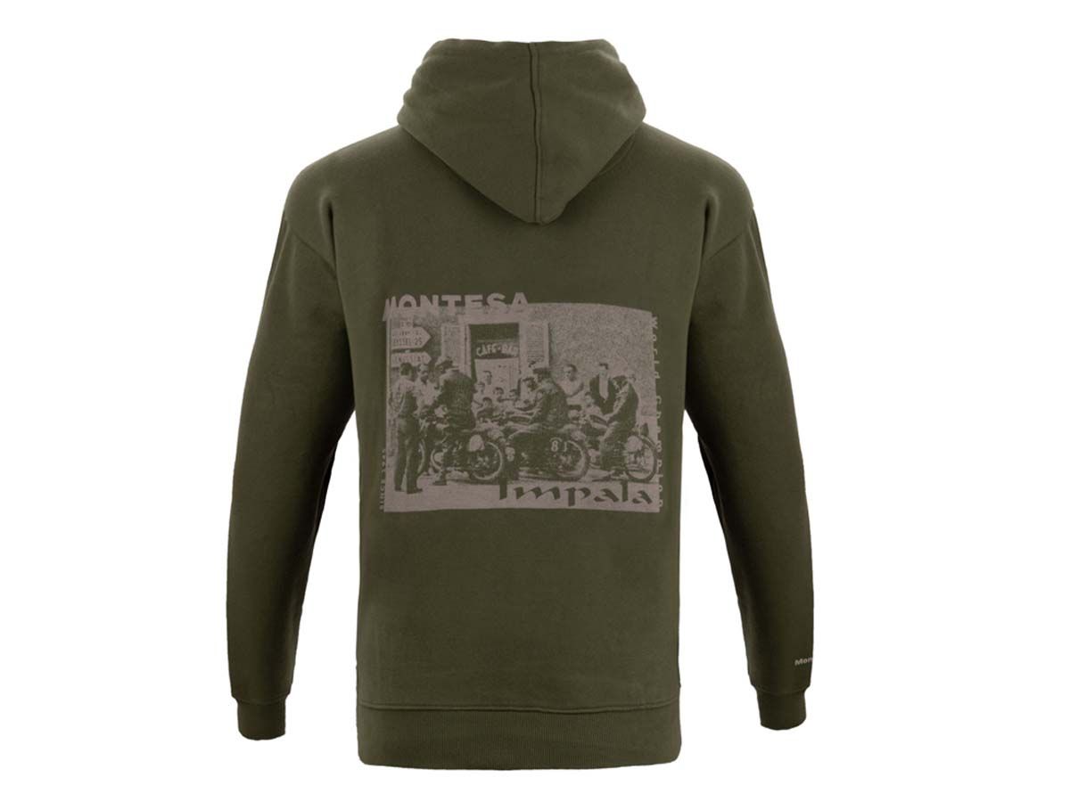 SUDADERA MONTESA CAFE BAR VERDE